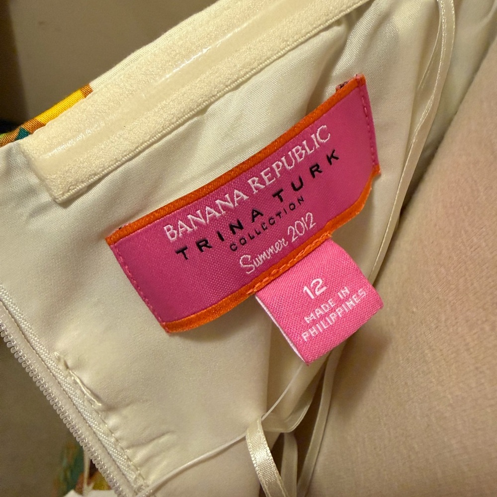 Banana Republic x Trina Turk Collection Strapless Sheath Dress - Picture 4 of 9